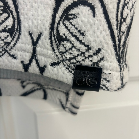 Tonia Debellis Black and White Tunic Small - Picture 8 of 10